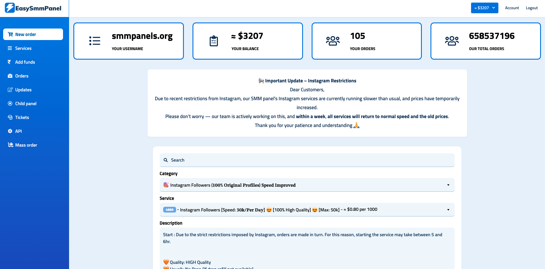 EasySMMPanel.com thumbnail