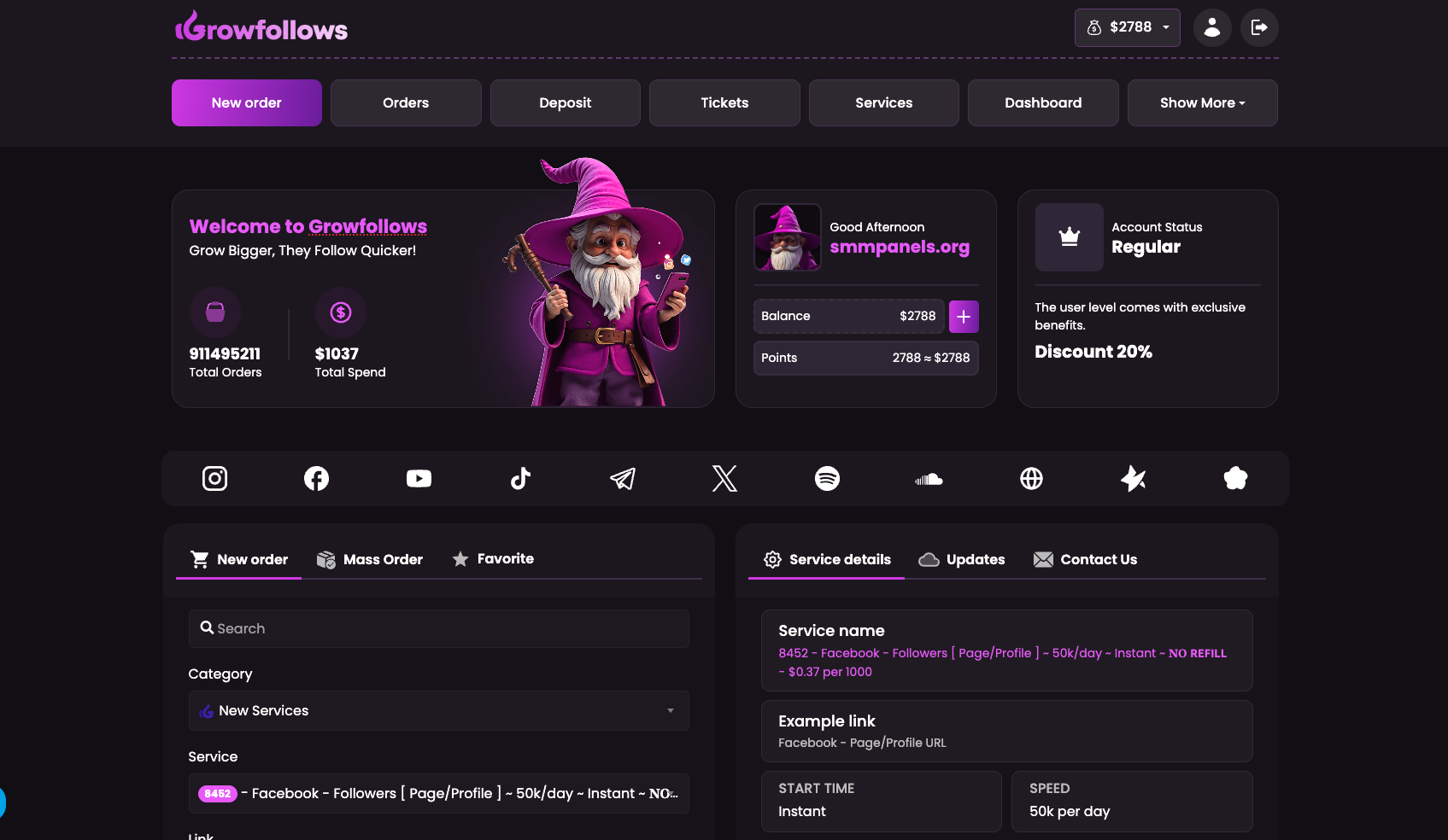 GrowFollows.com thumbnail