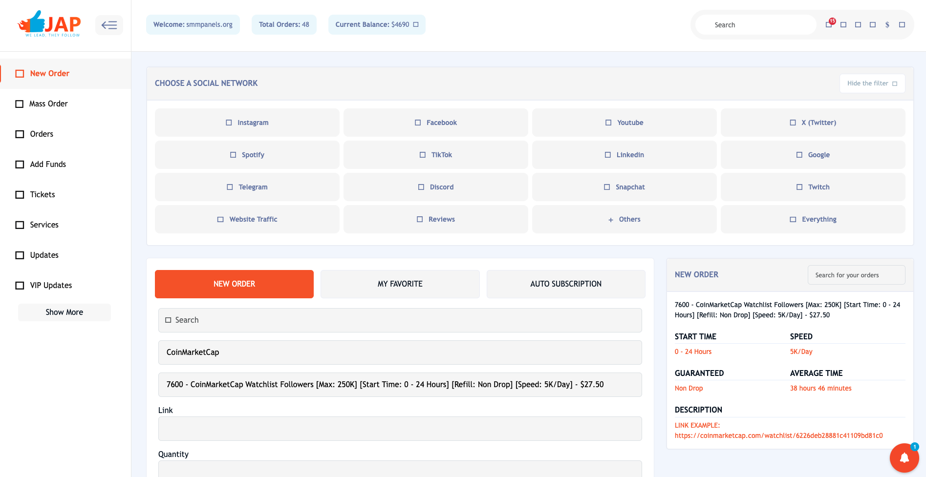 JustAnotherPanel.com