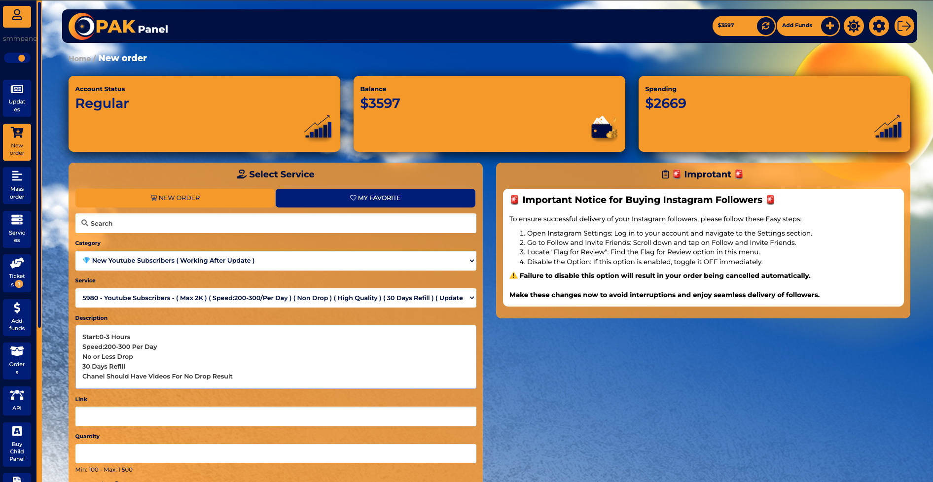 SMMPakPanel.com thumbnail